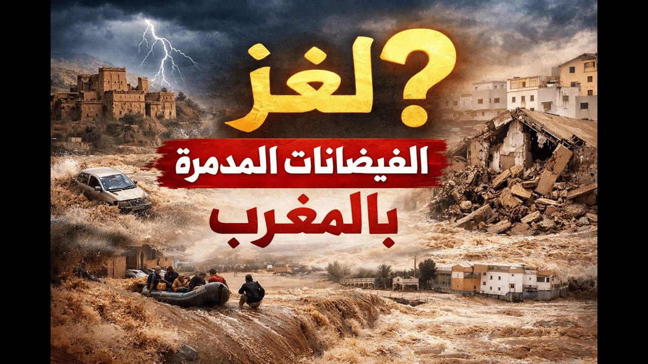 لغز الفياضانات المدمرة  بالمغرب