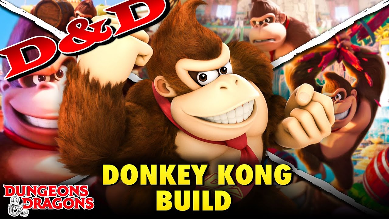 How to build Donkey Kong in Dungeons and Dragons