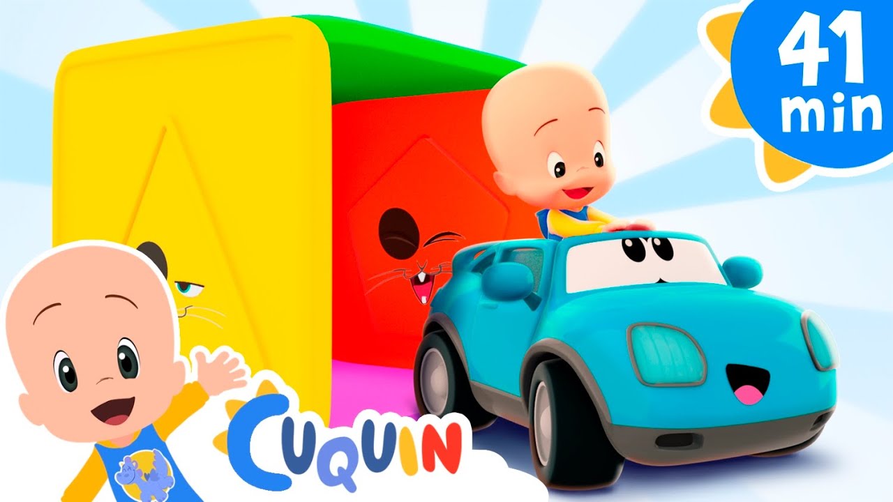 ¡¿Coches en los cubos de colores?! 🚗▶️ y más canciones y episodios de Cuquín