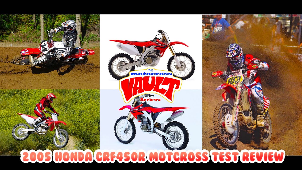 2005 Honda CRF450R Review | Classic Four-Stroke Motocross Workhorse