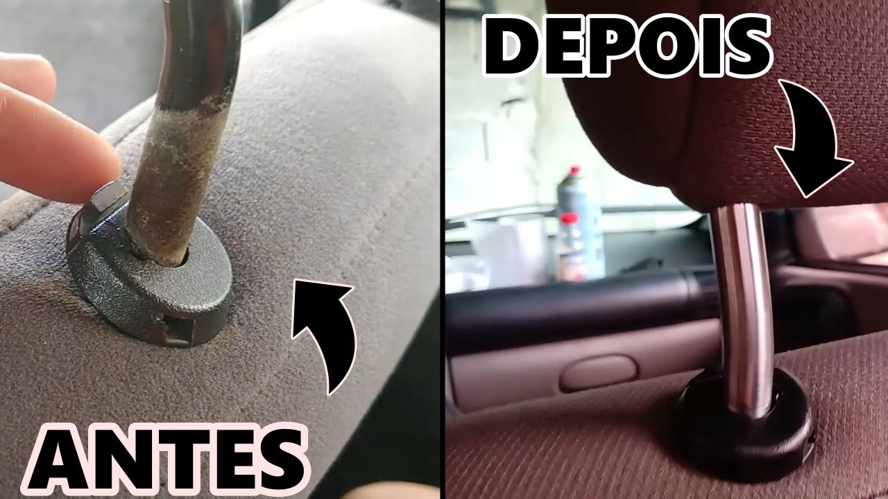 Removendo O Encosto De Cabeça E Deixando Novinho