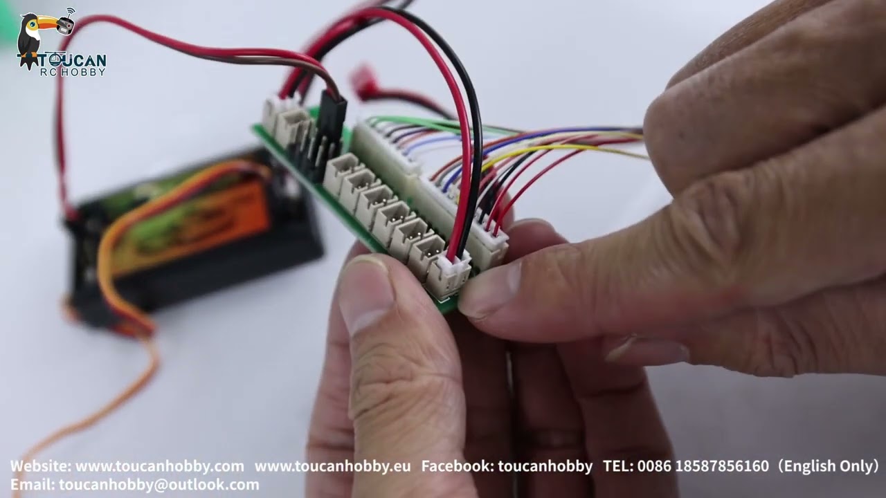 How to add stabilizer TK-SWB board to your TK 16 board tank, wire connections.