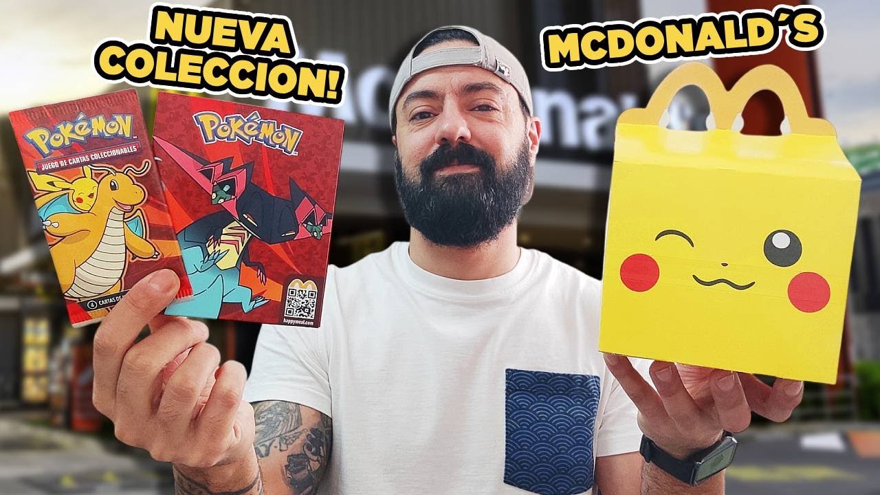 VUELVEN LAS CARTAS POKEMON A MCDONALD'S CON LA COLECCIÓN DESCUBRIMIENTO DE DRAGONES! - 2025