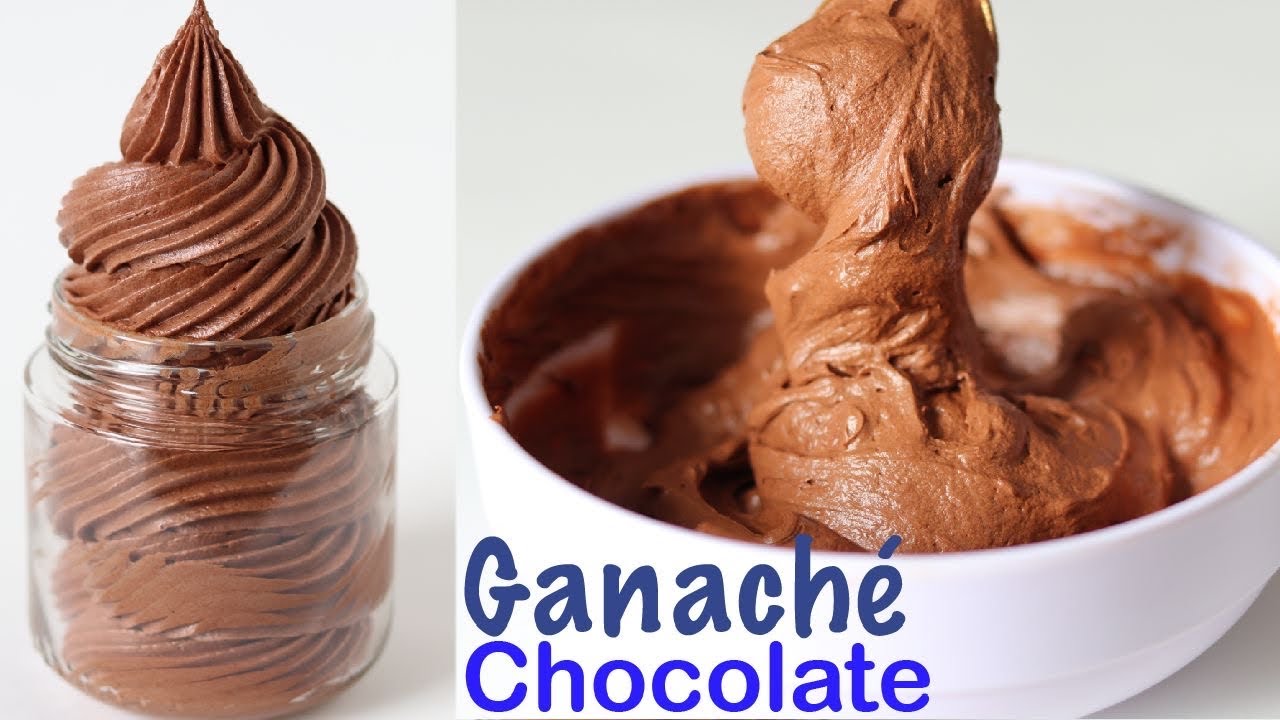 Como hacer GANACHE DE CHOCOLATE semiamargo perfecto | Magy Cakes