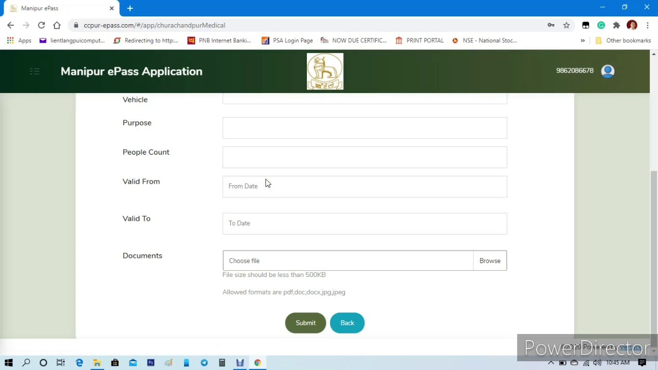 Epass apply dan