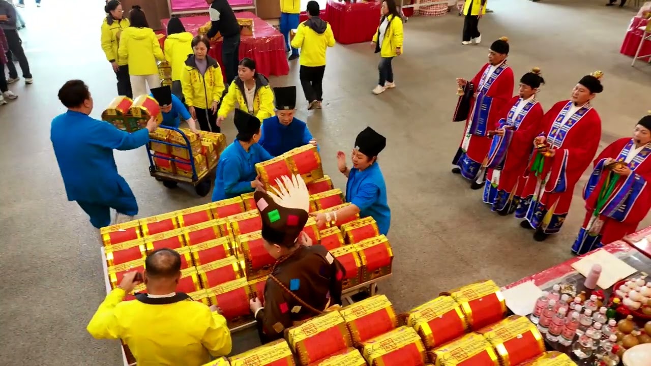 台灣珊瑚貝殼廟2026/3/5天赦日祈福法會記錄影片(六)