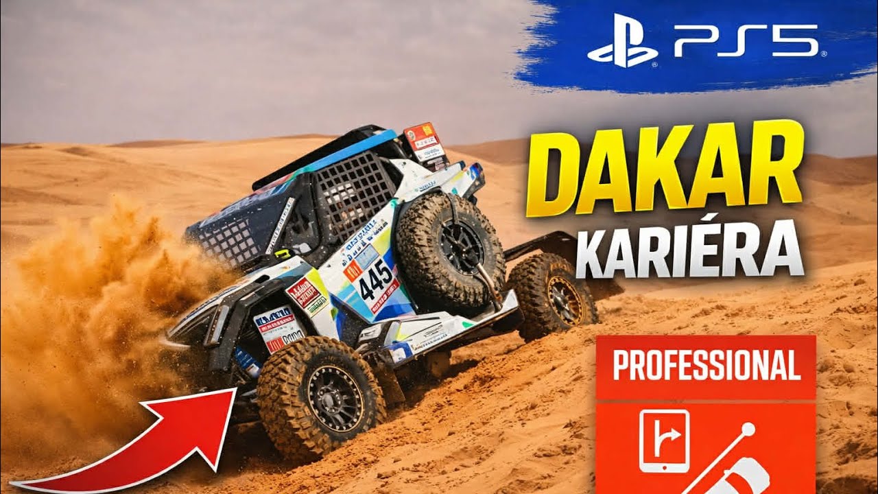 „Dakar Desert Rally 2. etapa – Kariéra Professional | Jean-Claude Pla 🇫🇷 | PS5“