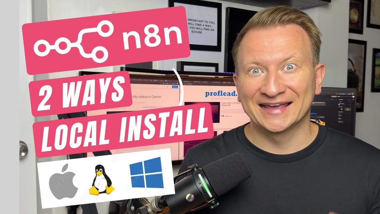 How to install n8n locally (Docker or Node.js)