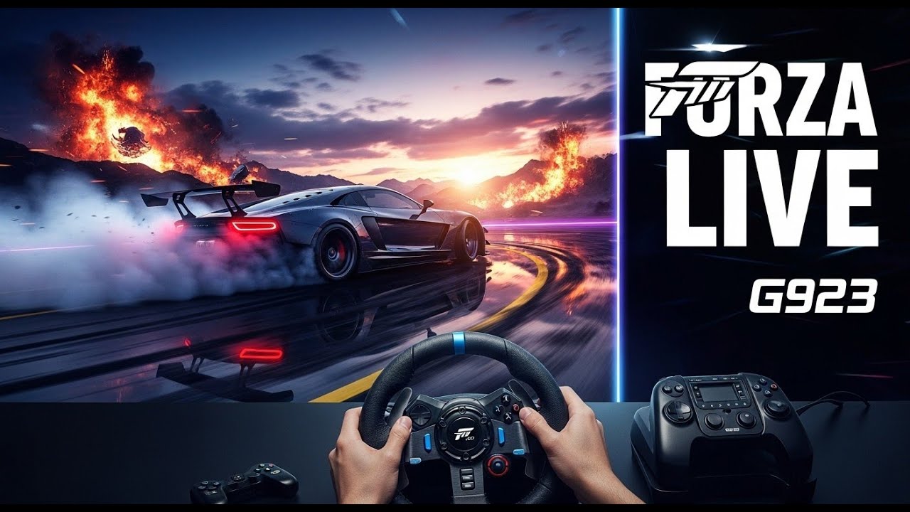 Forza Horizon 5 Wheel Cam LIVE 🔥 | G923 