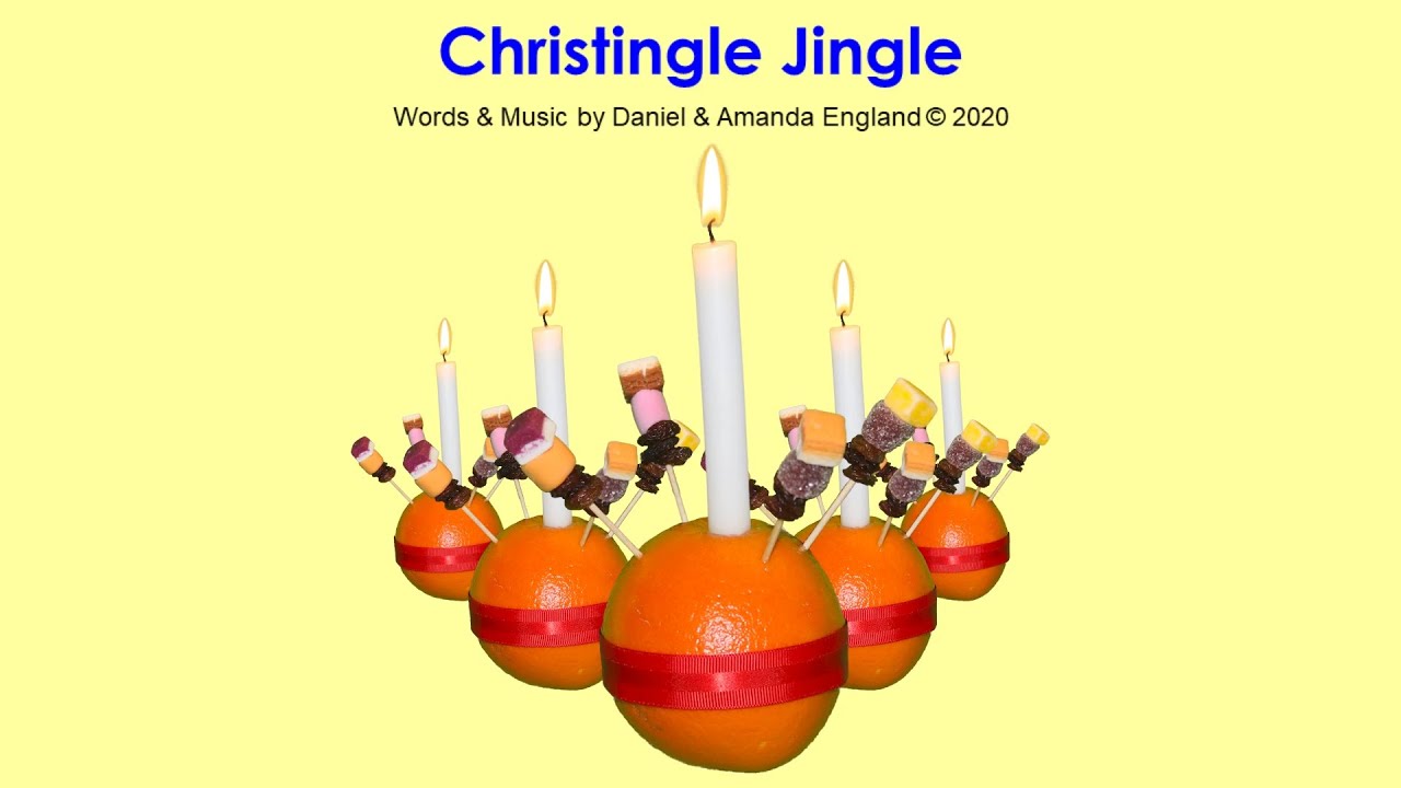 'Christingle Jingle' song with lyrics by Daniel England