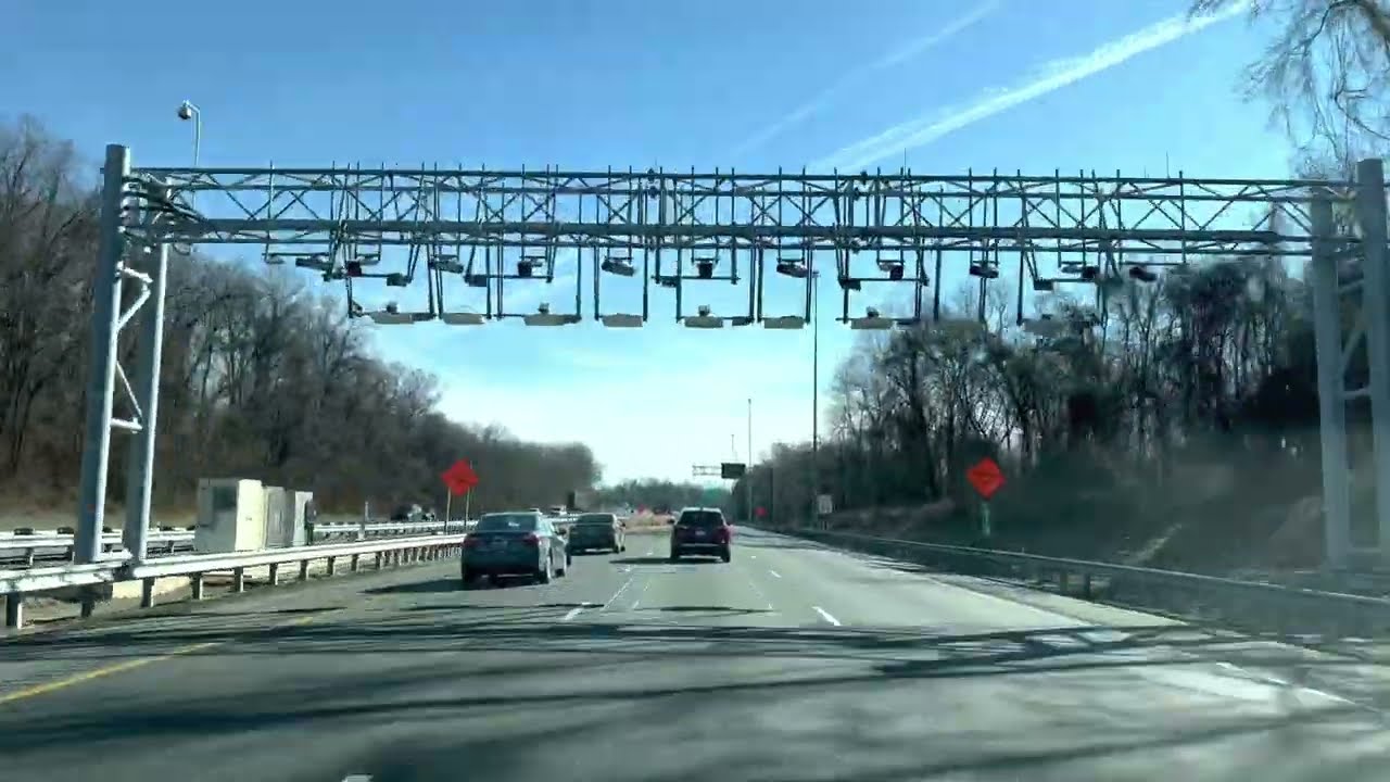 Millard E Tydings memorial bridge crossing, Drive on Interstate I-95 North