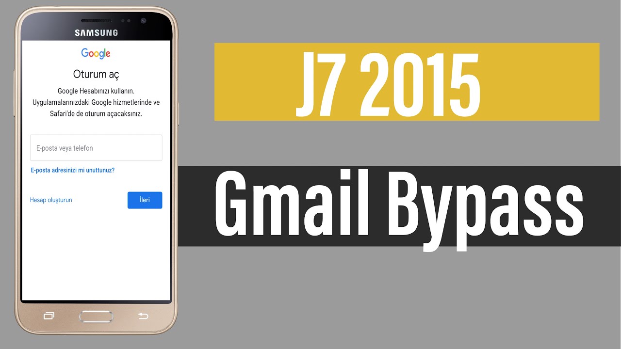 Samsung J7 2015 Gmail Bypass FRP No PC |ferdi umur
