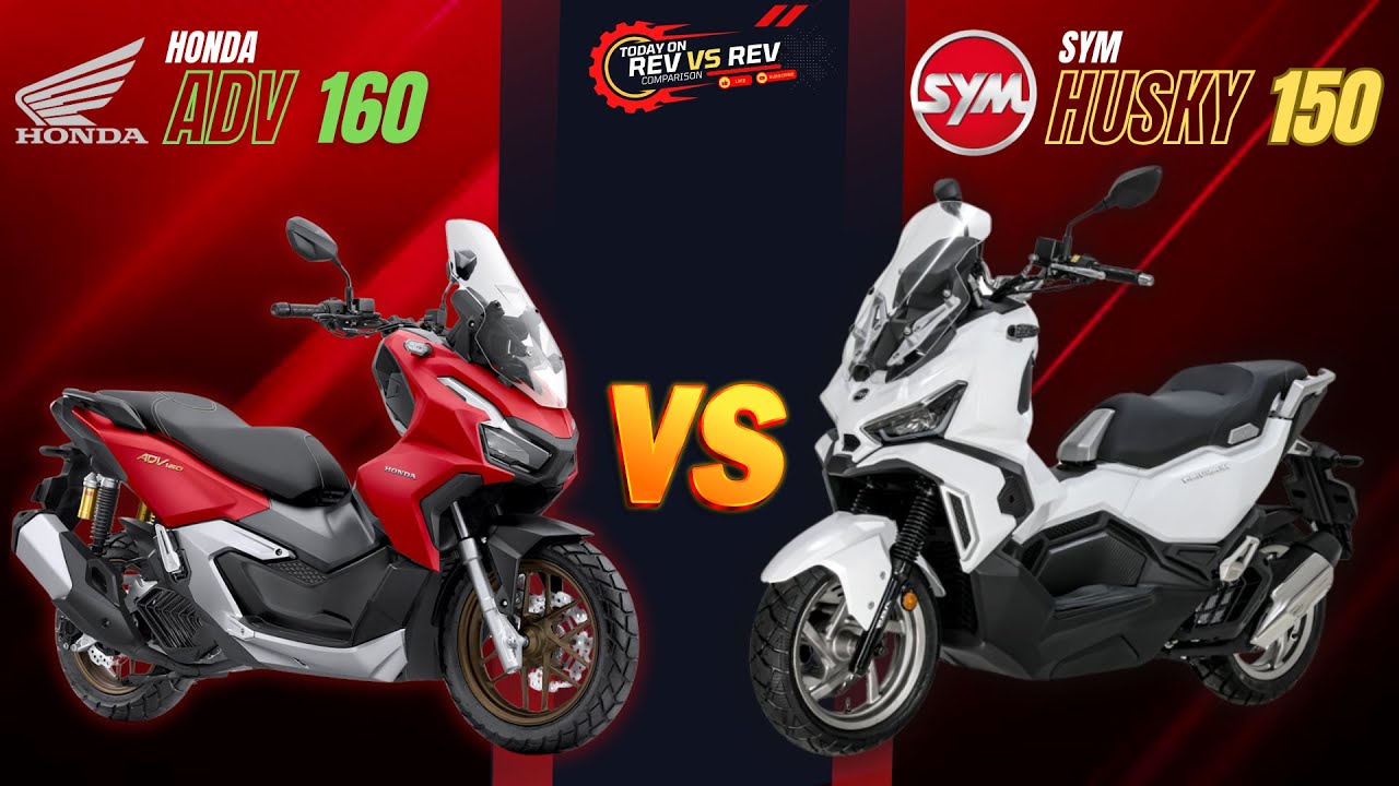 Honda ADV 160 vs SYM Husky 150: Ultimate Adventure Scooter Comparison 2024