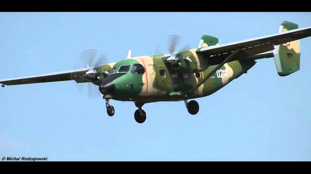 SP RP | M28B PT Bryza | Pass and landing RWY27  (2011.06.03)