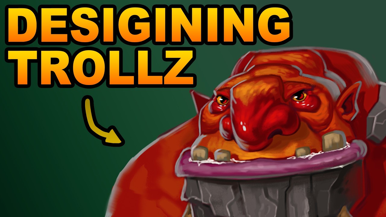 Pinting Trolls and telling stories!