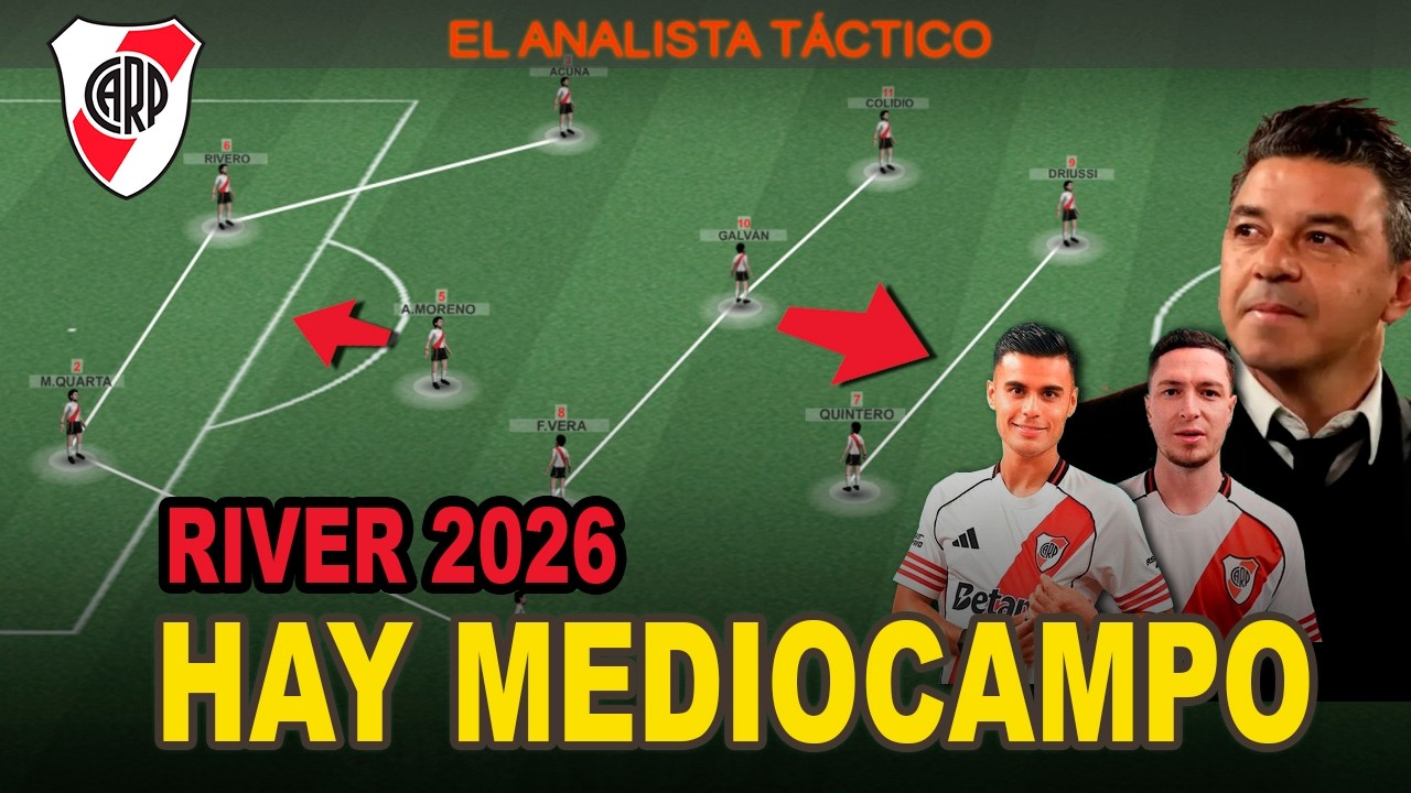AS&Iacute; SE ARMA EL NUEVO RIVER! ⚪🔴⚪ An&aacute;lisis de River Plate 2026 con APP PROPIA