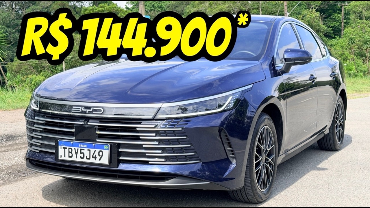 NOVO BYD KING 2026 - MAIS BARATO QUE TOYOTA COROLLA E MUITO MAIS COMPLETO