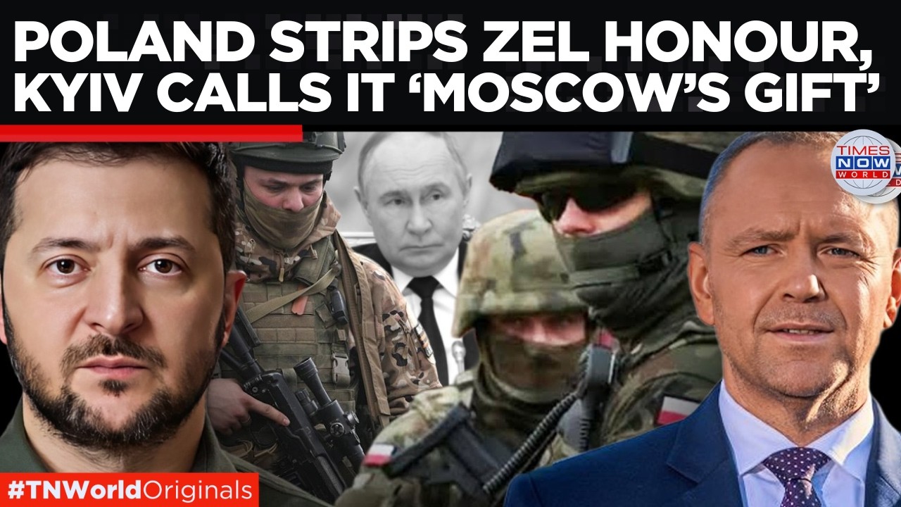 POLAND VS ZELENSKY: Nawrocki Strips Zel of Top Honour; Budanov Fires Back in Fury | Times Now World