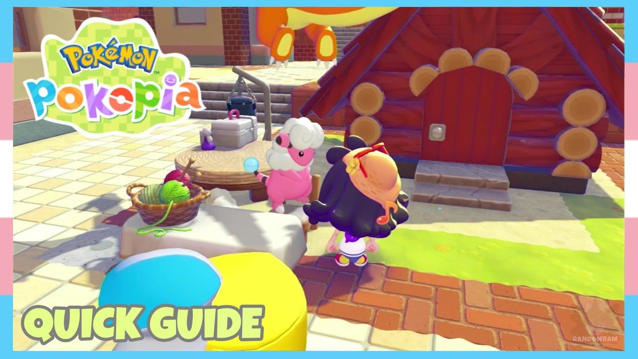 Where To Find Flaaffy & Get A Wooden Handrail Recipe In Pokemon Pokopia | Habitat Quick Guide