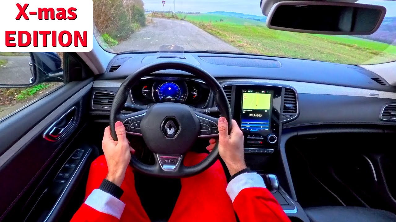 2016 Renault Talisman [1.6 dCi - 160 HP] POV Test Drive 4K | Christmas Edition ☃️