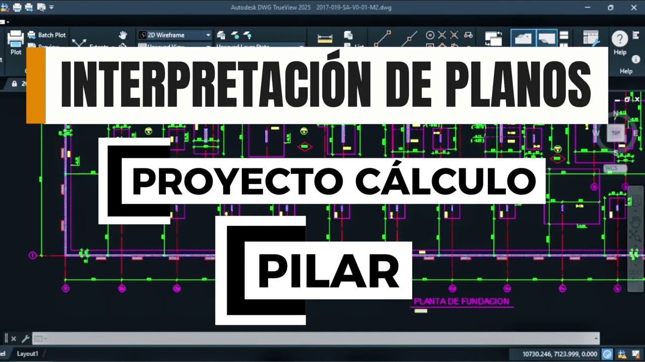 Interpretación de planos | Cálculo | Pilar | Paso a paso