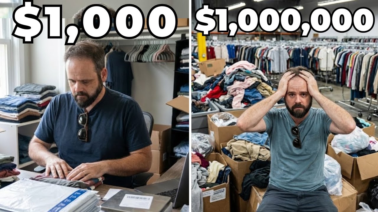 $1,000 vs $1,000,000 eBay Reselling Business