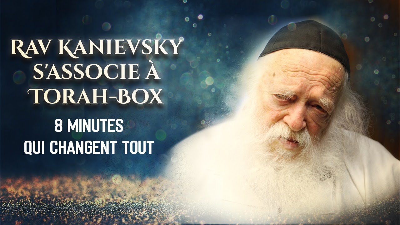 Rencontre du Rav Kanievsky : 8 minutes qui changent tout