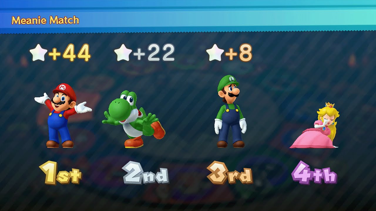 Mario Party 10 - Mario vs Luigi vs Yoshi vs Peach - Chaos Castle