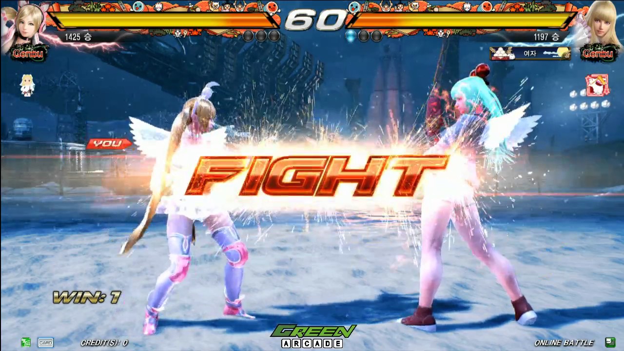 TEKKEN 7FR 2017 1.20  jeden(Lucky Chloe) vs Sightseeingman(Lili)  (철권7fr jeden vs Sightseeingman)