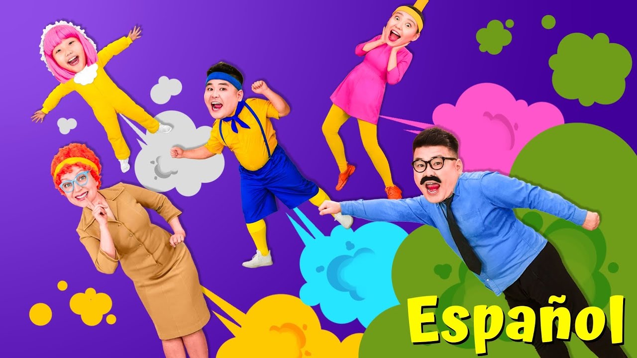 Familia de dedos de pedo | Pedos de Familia 👨&zwj;👩&zwj;👧&zwj;👦💨 | Canciones para Ni&ntilde;os | Babanana Espa&ntilde;ol