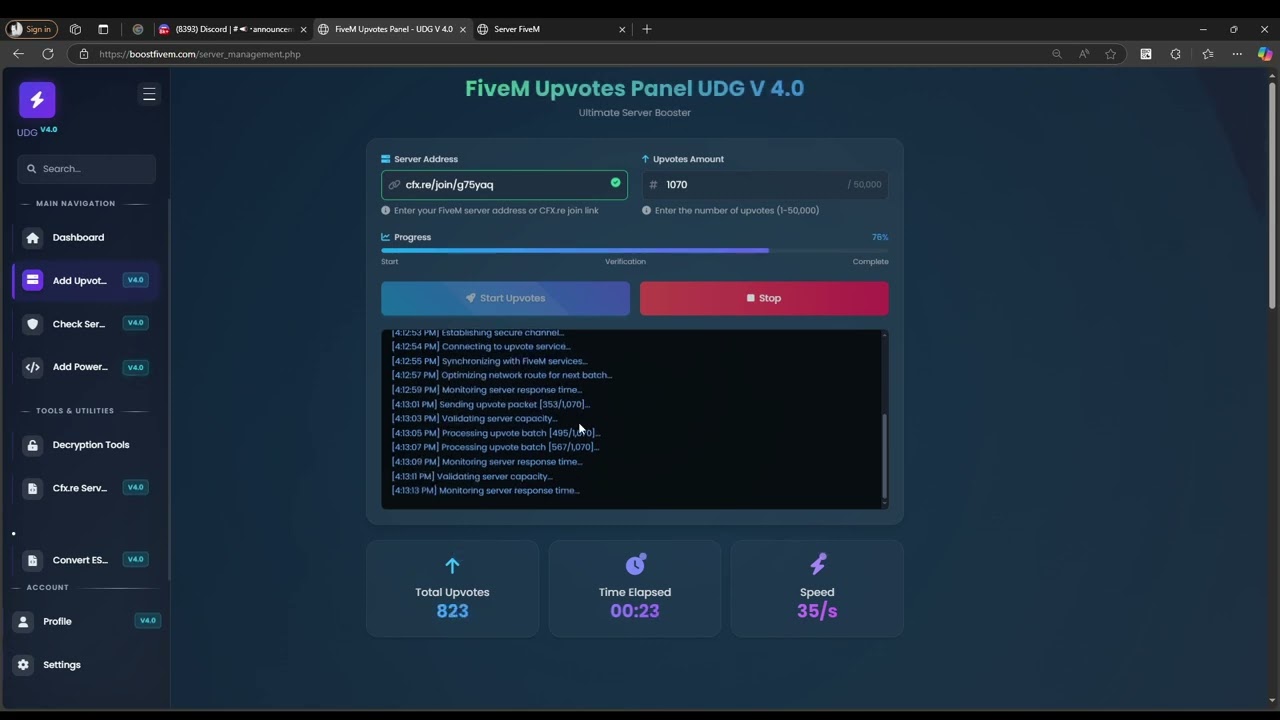 Upvotes & Powerboost Server FiveM Zap Hosting Cheap Working 2025