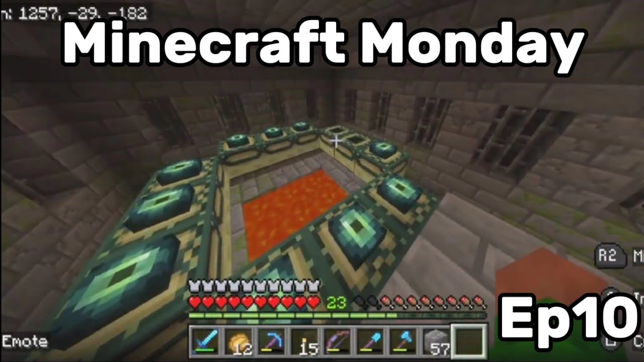 Follow the eyes|Minecraft Monday Ep10