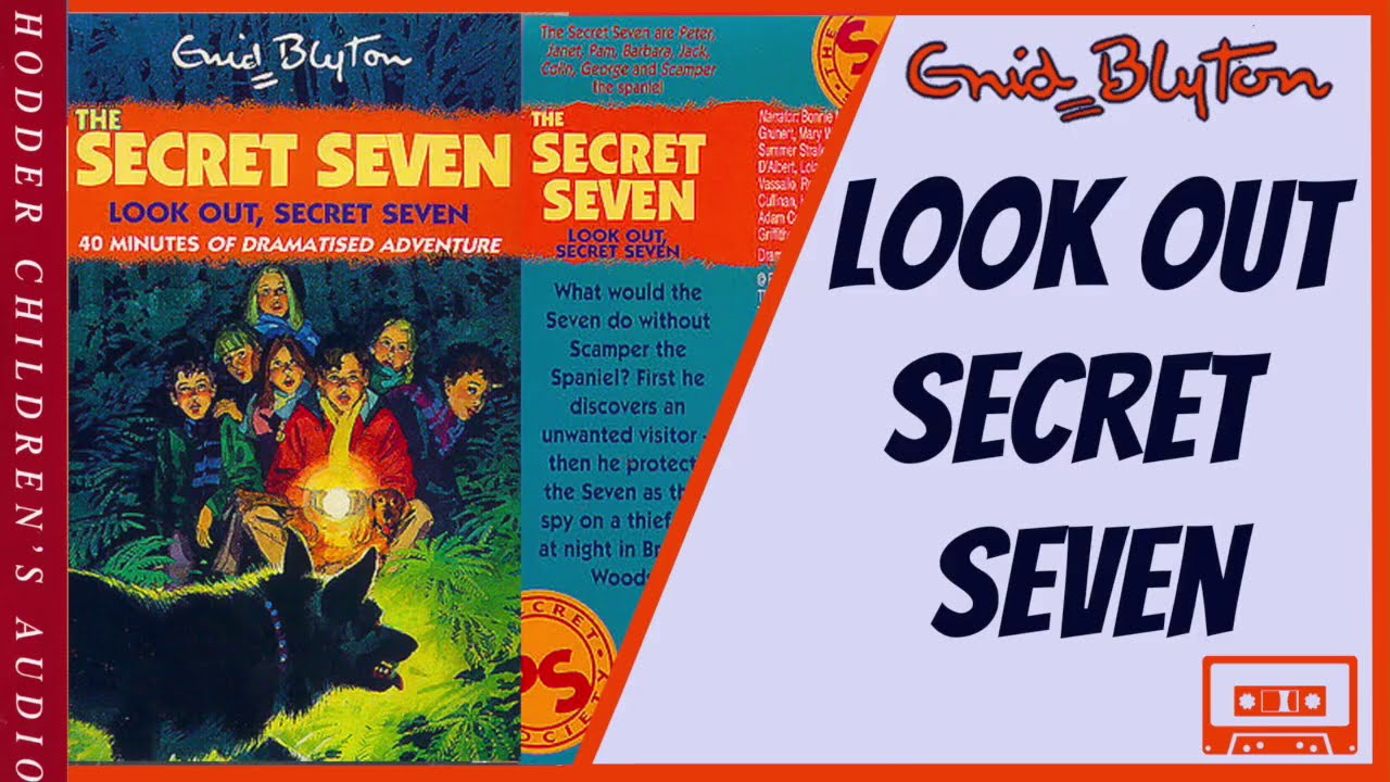 Look Out Secret Seven-Enid Blyton Audiobook Abridged dramatisation 1998 (Tape HH231/HH 576)