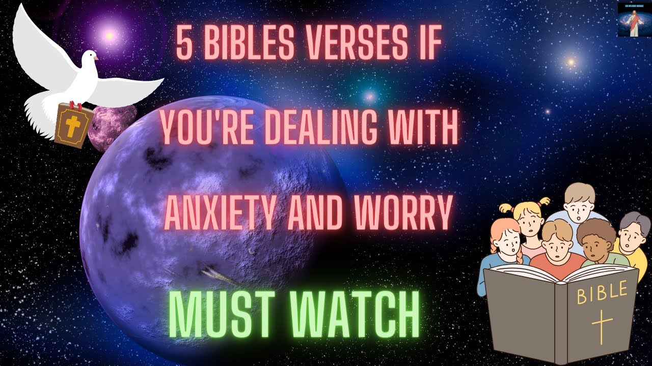 god's message for me today | 5 Bibles verses if you're dealing with anxiety and worry  #godmessage