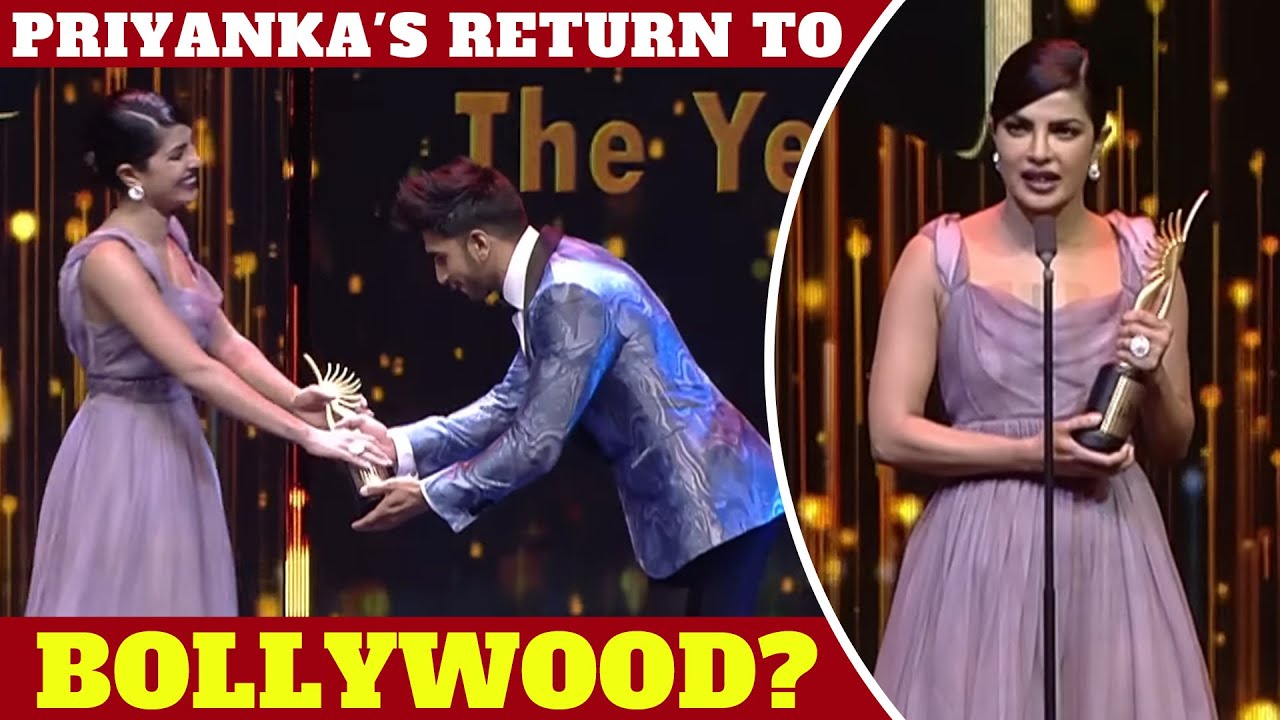 Priyanka's return to bollywood?