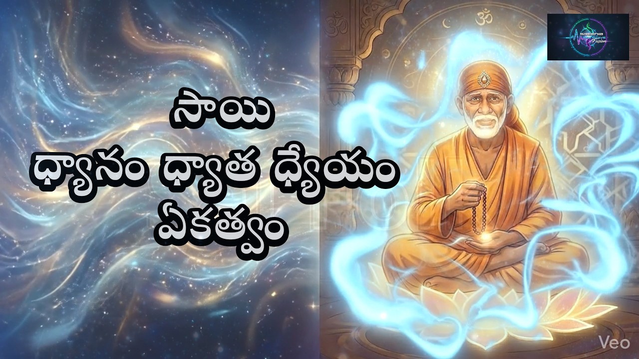 Sai Folk Telugu - Sai Dhyanam Dhyata Dhyeyam Ekatvam