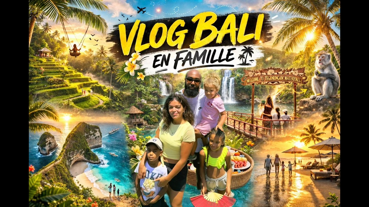 Vlog Bali en famille - Notre itinéraire de 14 jours avec enfants