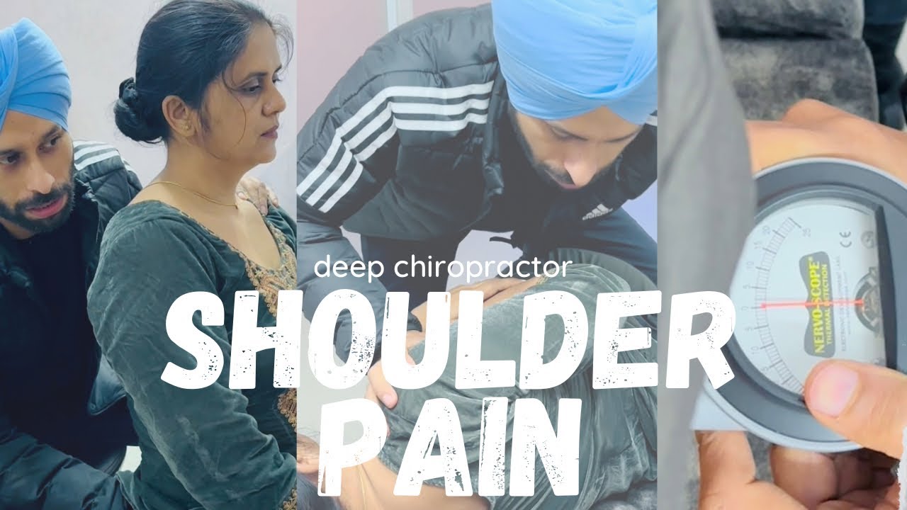Shoulder Pain Helped #deepchiropractor #shoulderpain #cervicalpain #neckpaintreatment #ludhiana
