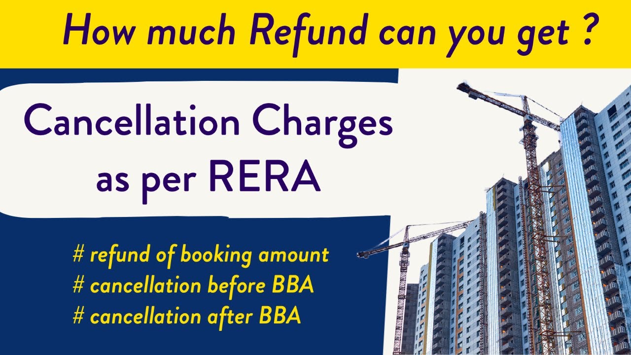 Flat Cancellation Charges as per RERA | Know this Before Booking a New Flat