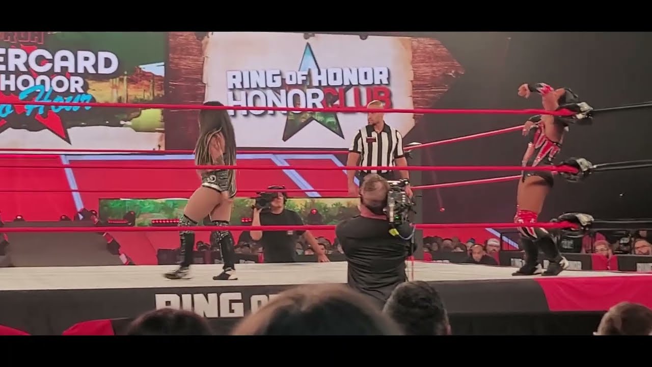 LADY FROST VS DIAMANTE  ROH SUPERCARD OF HONOR 2025
