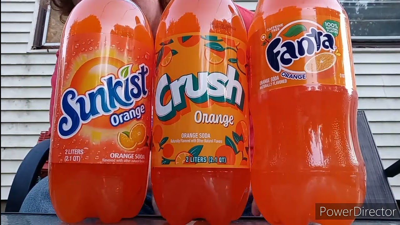 Sunkist vs Crush vs Fanta (Orange Soda Face Off)