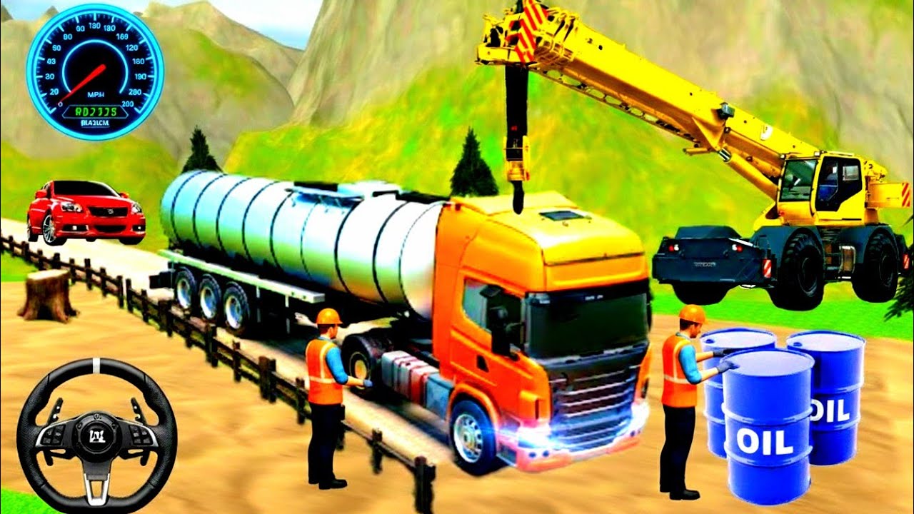 Oil Tanker Transport Driving Simulator | Heavy Cargo Transport Truck Driver - Android Gameplay 2026