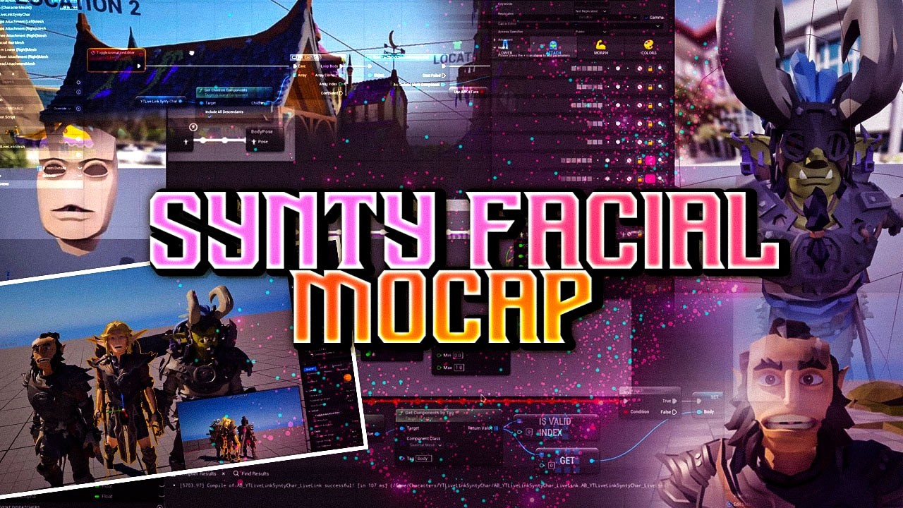 FIRST LOOK: Synty Sidekick Facial Mocap in Unreal Engine | Live Link + GameDevBuddy