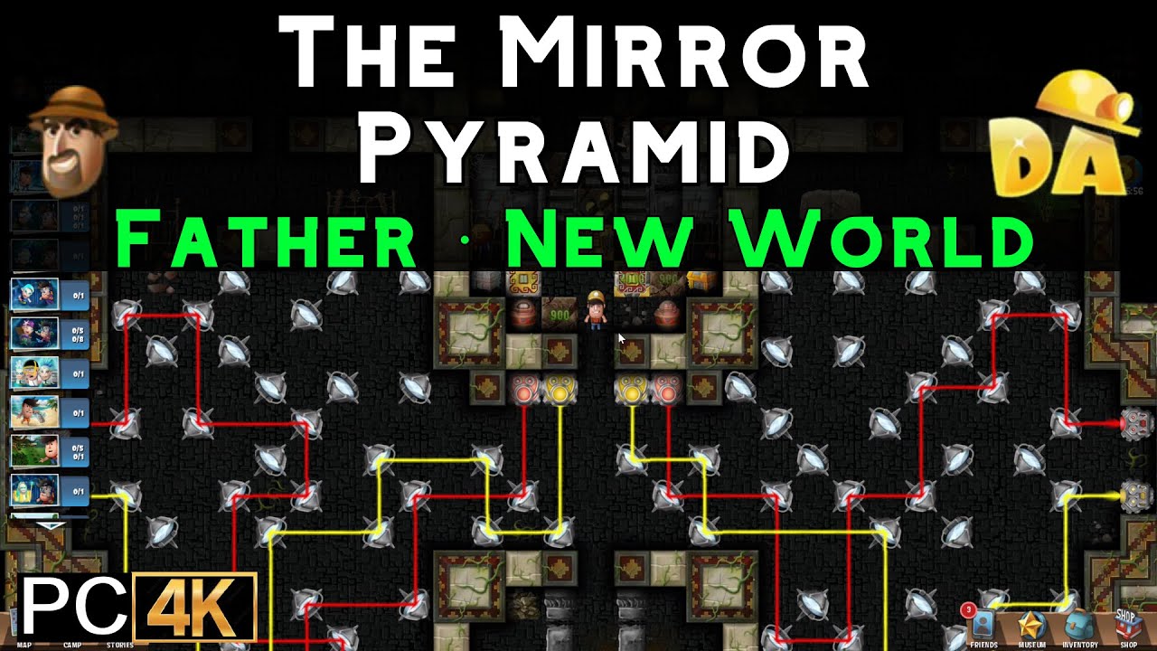 The Mirror Pyramid | Father New World #3 (PC) | Diggy's Adventure