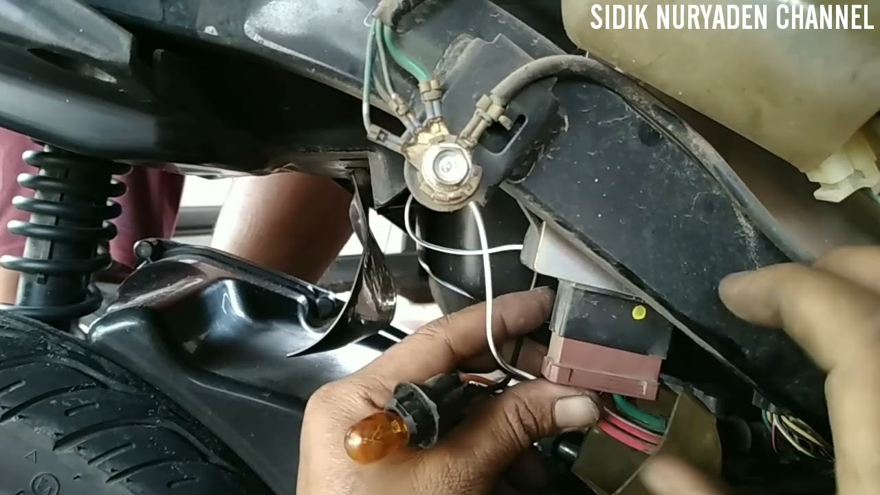 Cara Mengetahui Dan Cek Jalur Kabel Pengisian Aki HondaBeat Street,Esp,ScoopyDari Spul ACG ECU,RELAY