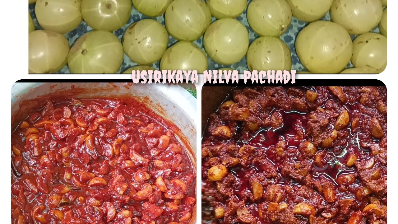 ఉసిరికాయ ముక్కల నిల్వపచ్చడి /Usirikaya Nilva Pachadi in Telugu/ Amla pickle recipe 🤤👌/Easy to make👌🤤