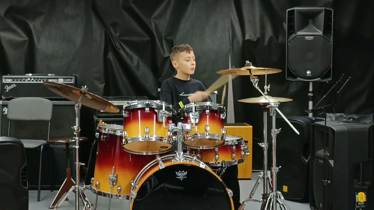 Eminem - Love The Way You Lie ft. Rihanna drum cover Ілля Сідан ДМШ№1 м Полтава