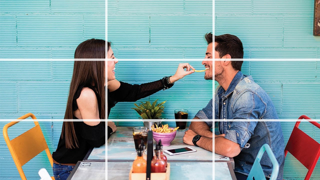 Kompozycja w filmie - podstawowe zasady: tr&oacute;jpodział kadru, linie wiodące, symetria