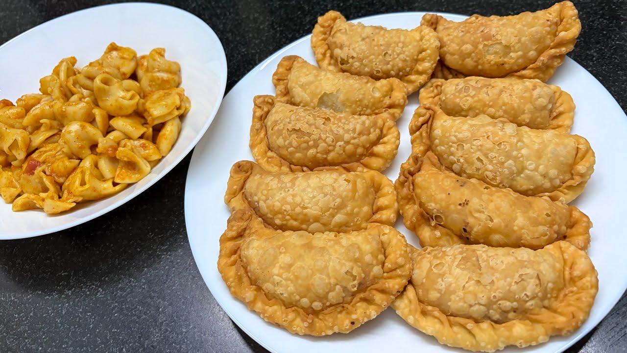 First Time Trying Gujiya at Home | Holi Special Live | How to Make Macaroni