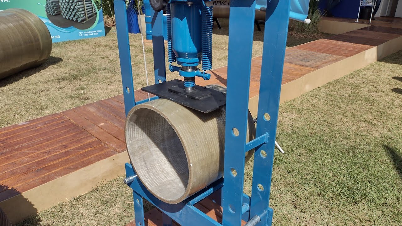 Tubos de Fibra de Vidro com 800 mm de Di&acirc;metro, Incr&iacute;vel !!!!